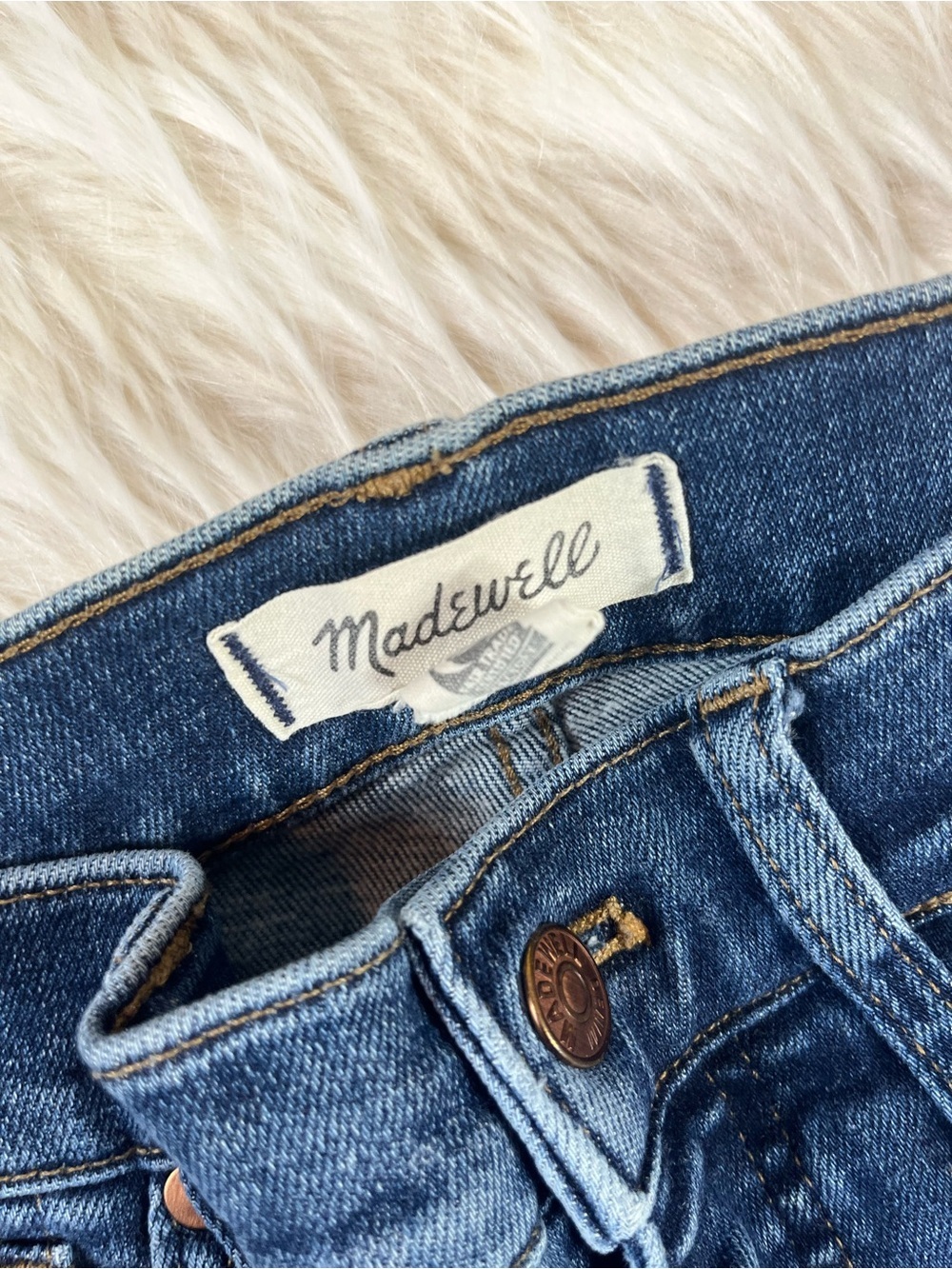 Madewell Jeans Women's 27x28 High Rise Skinny Medium Wash - Picture 3 of 6